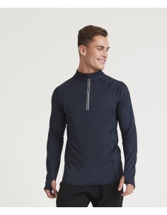 A-JC030-Cool-Flex 1/2 Zip Top 2